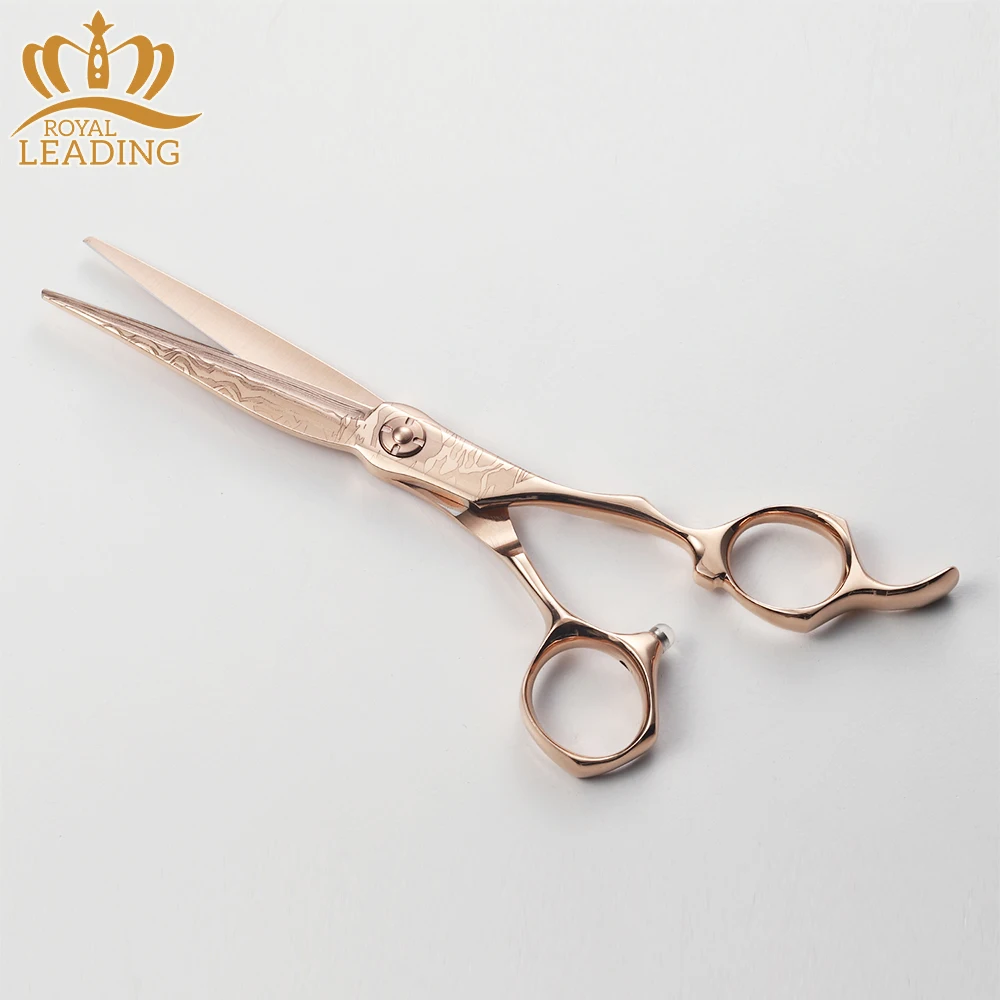 

Professional Top Grade Rose Gold Barber Hair Scissors