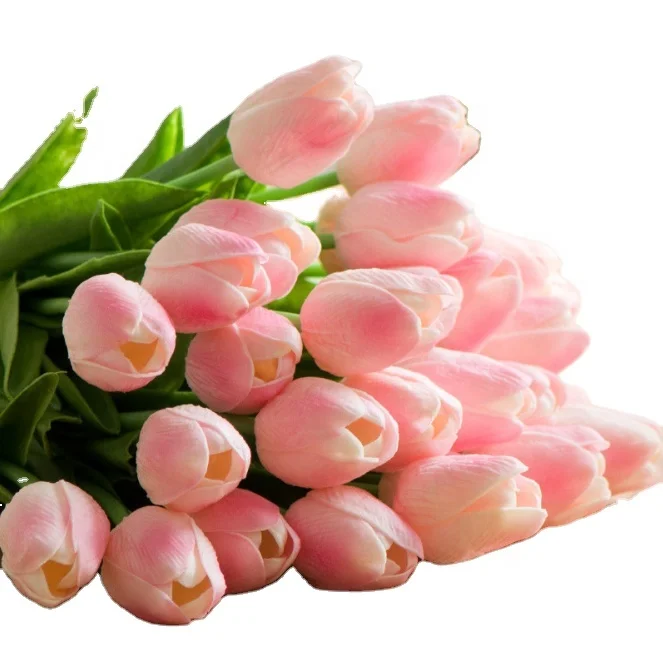 

Artificial real touch tulip flower for home decoration