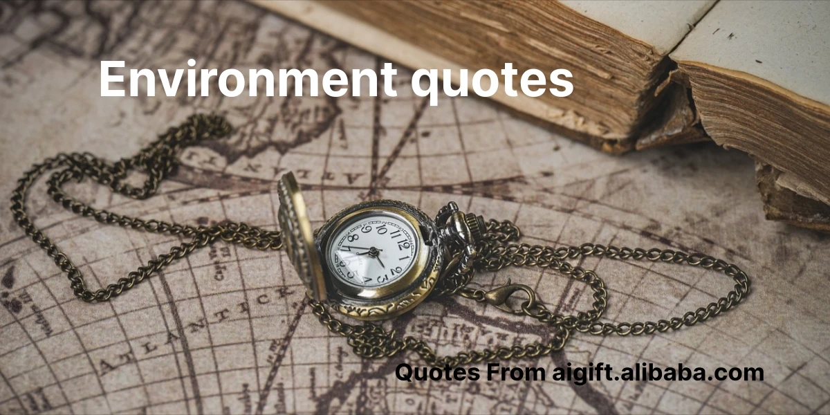 environment quotes