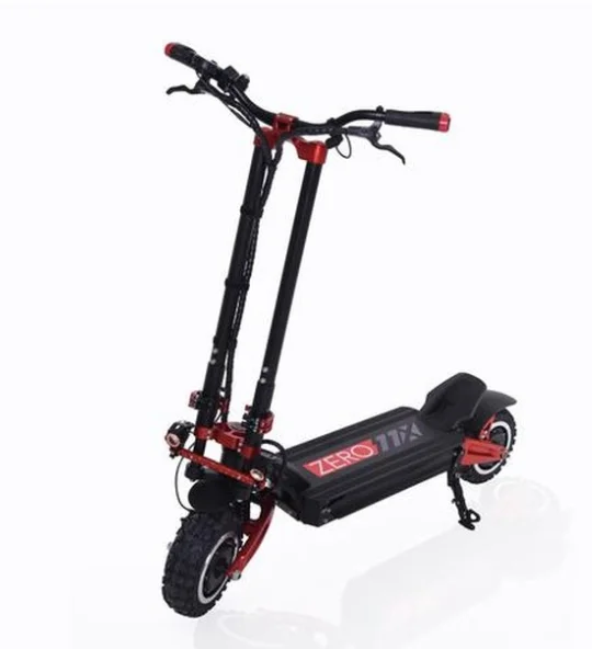 

Newest 2021 Zero11x Powerful Dual E-SCOOTER Electric Scooter Double Brushless Motor 72V 6400W Fast Scooters 11 Inch