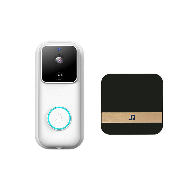 

Tuya 1080P WIFI HD Visual Doorbell Mobile APP Wireless Remote Monitoring Video Voice Two-way Intercom Video Doorbell