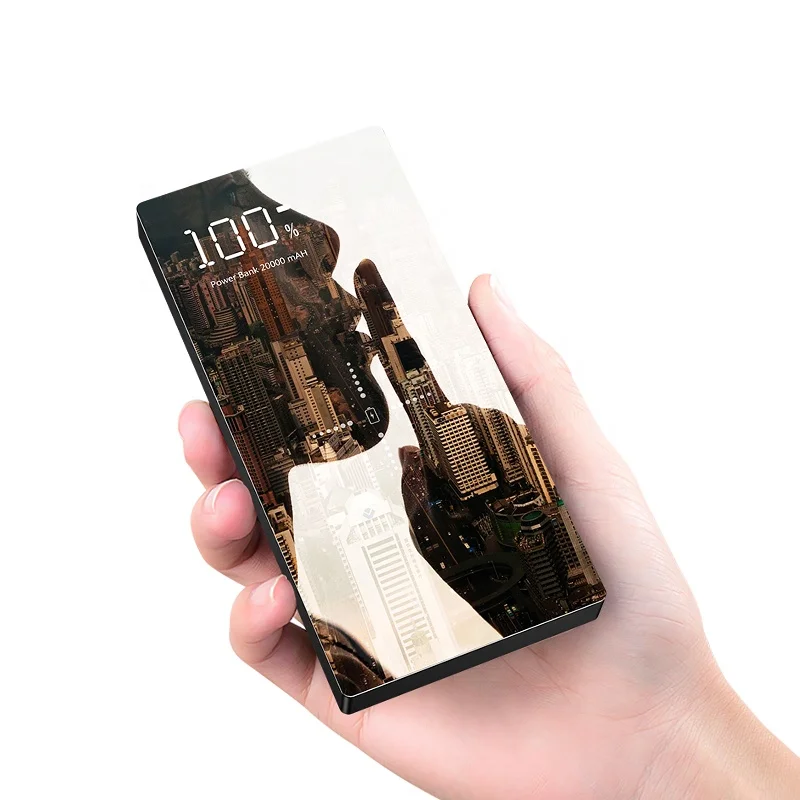 

GSUNAN Thin Custom Wireless Charger Portable Power Bank 20000 mah