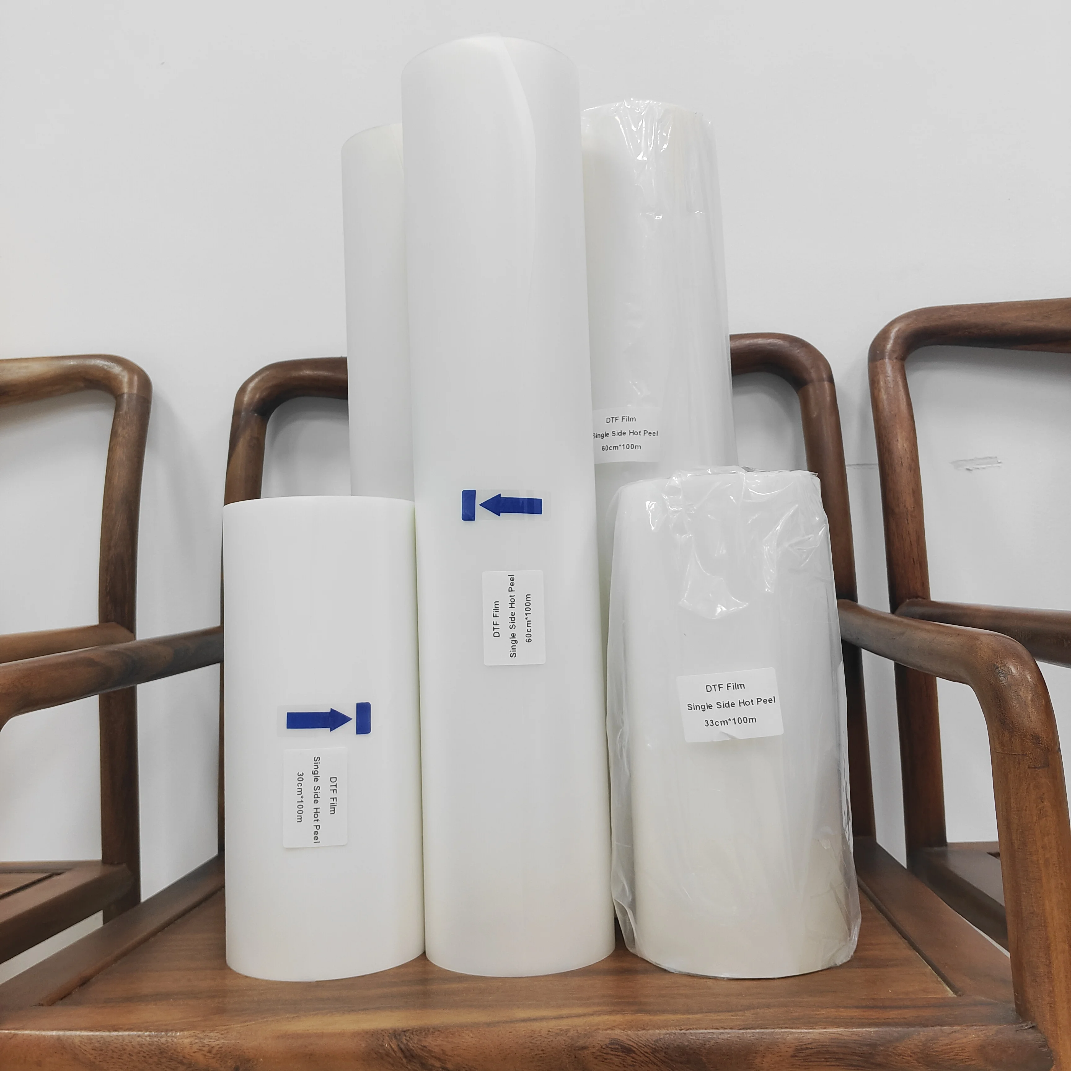 Hot Peel Cold Peel DTF Film Roll 30cm 33cm 45cm 60cm 63cm All Fabric Heat Transfer Printing PET DTF Film DTF Suppliers