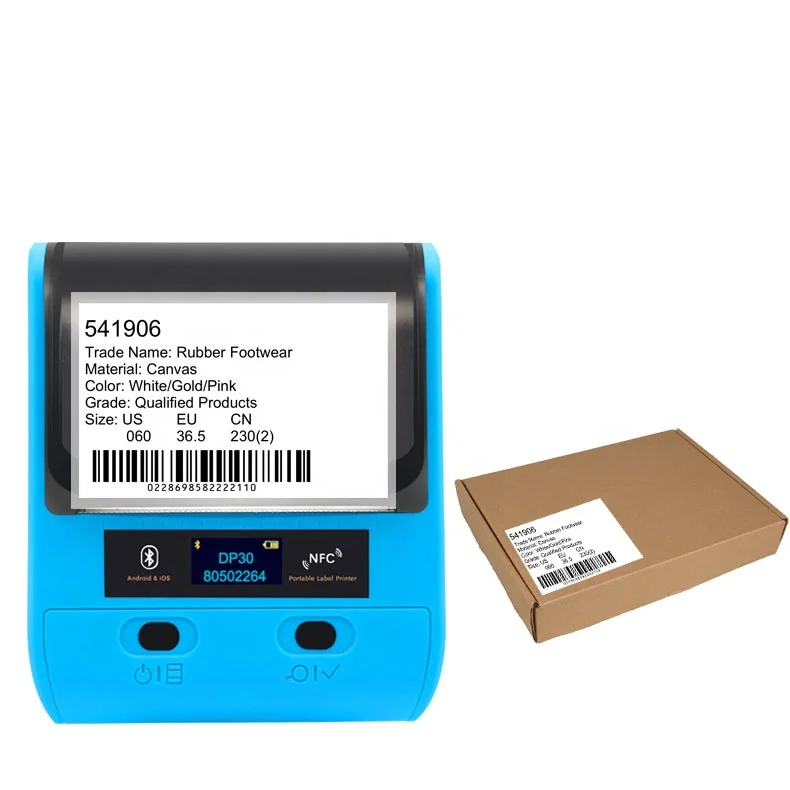 

DeTong-DP30 80mm Mini Blue Tooth Thermal Printer for The Medical Shop Using
