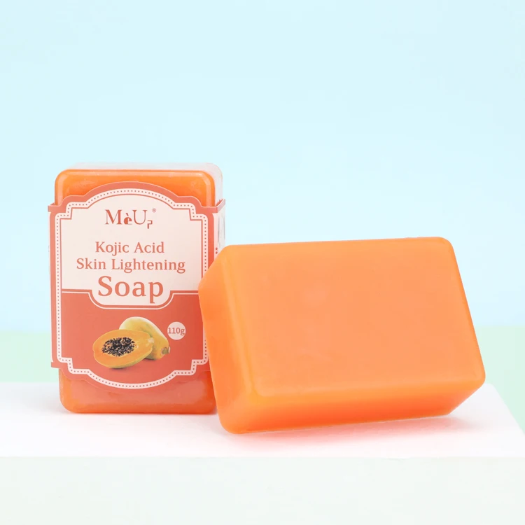 

New Design Body Face Bath Extra Whitening Nature Power Papaya Kojic Acid Soap