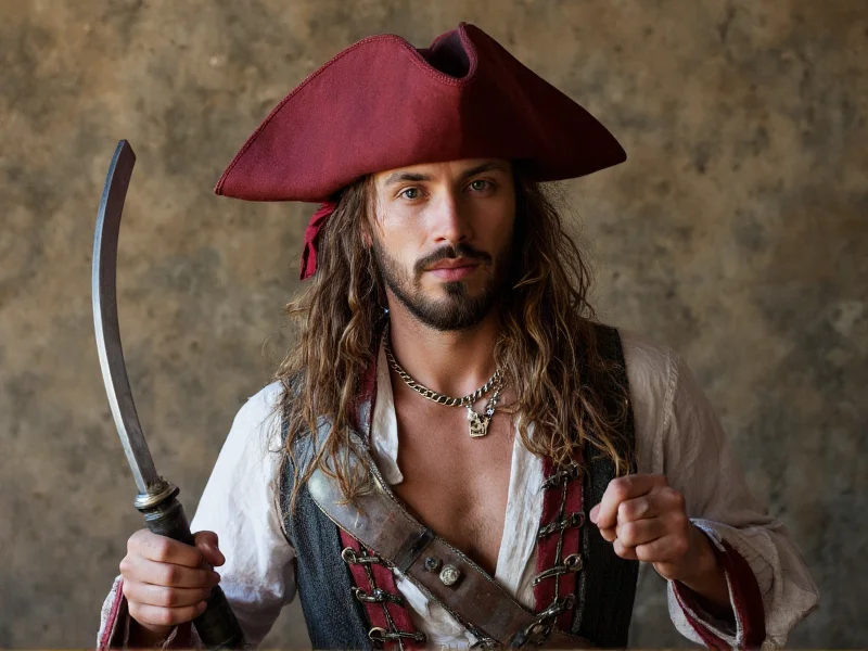 diy pirate costume male