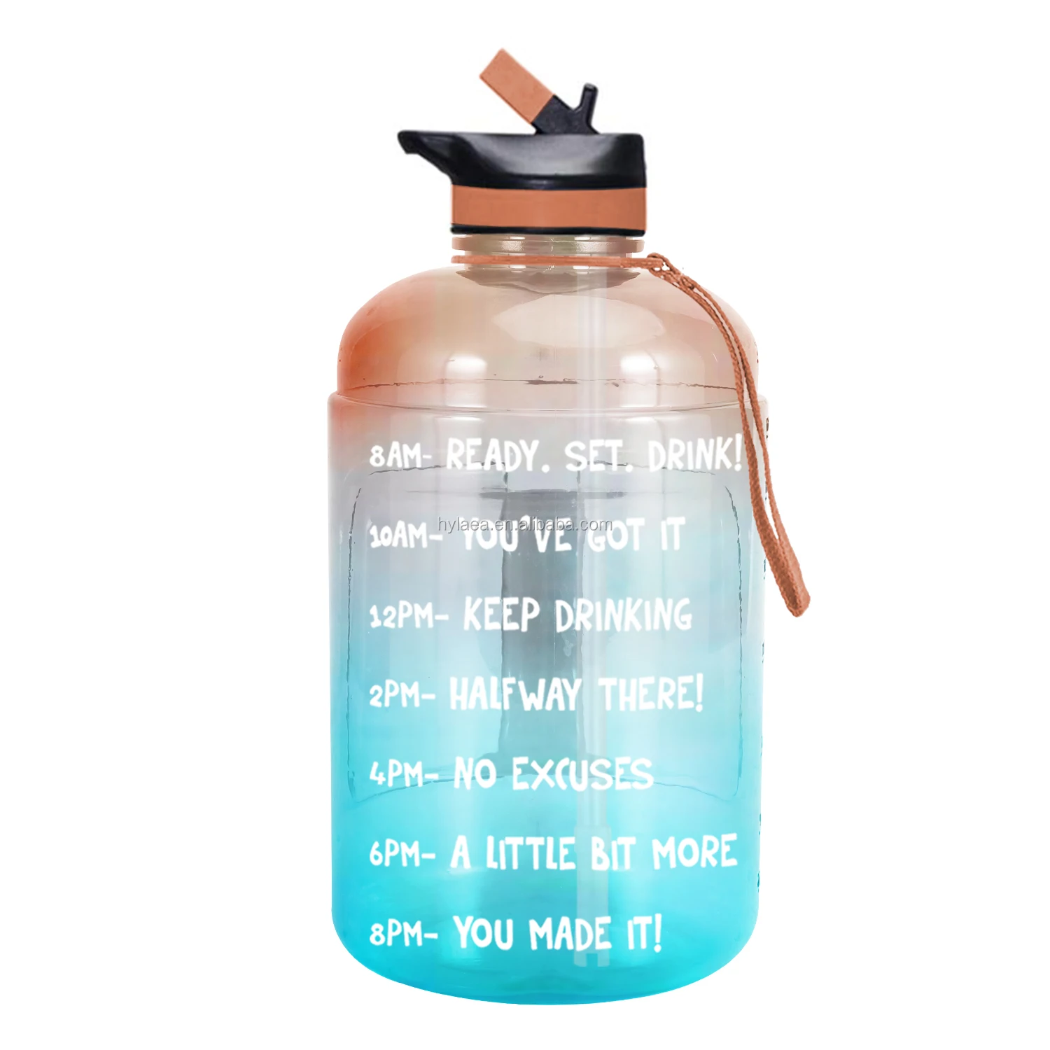 Download New Design Matte Color Motivational Time Marker Water Bottle 3 78l 128oz Sport Drinking Jug With Straw Buy Big Capacity Drinking Water Bottle Bpa Free Sport Jug Bottle Bpa Free Water Bottle Product On