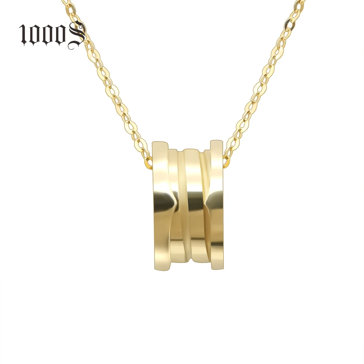 

1000s Fashion women 9k real gold pendant necklace jewelry wholesale