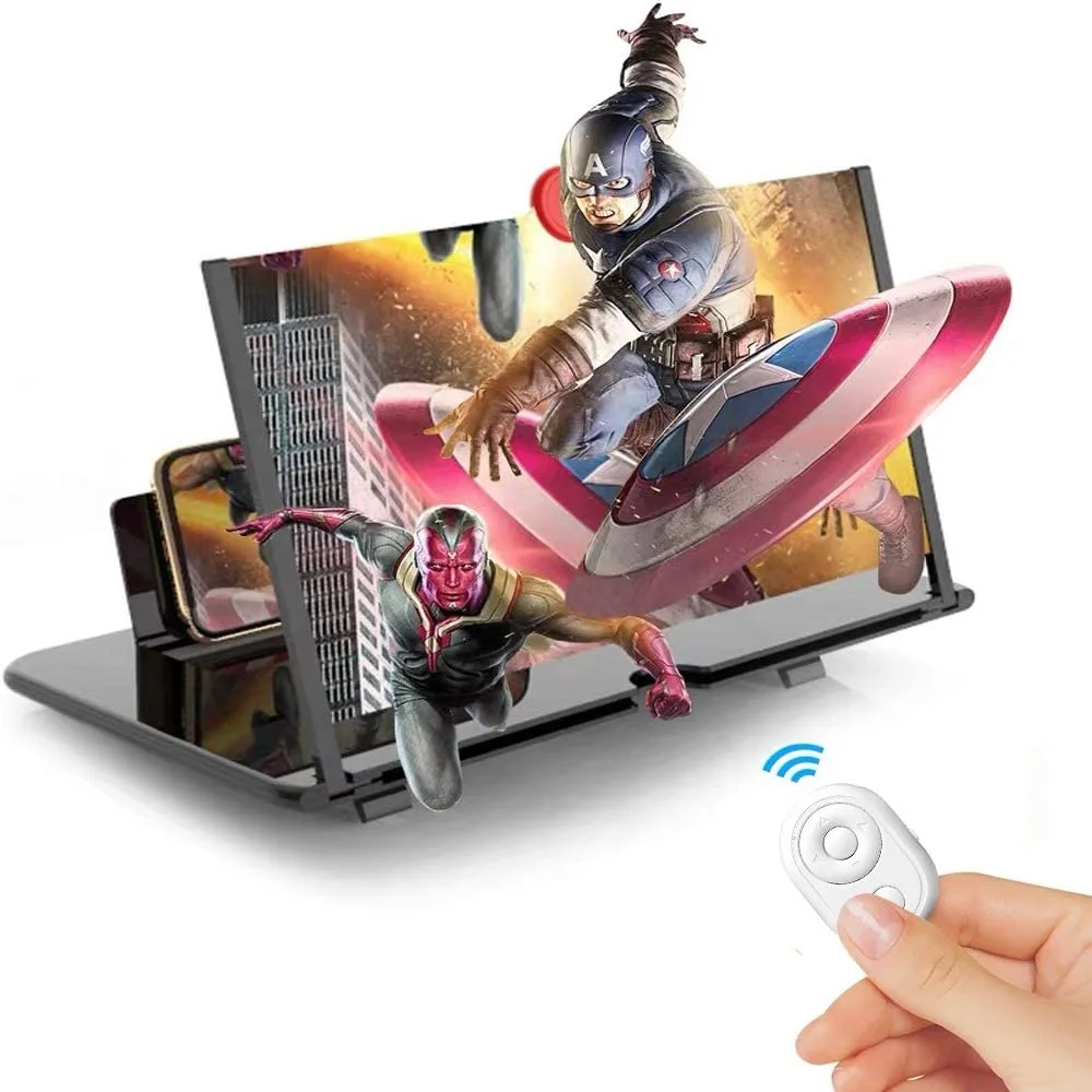 

Magnifier Screen 3d Enlarged Video Desktop Holder Supplier Magnify Signal Booster Mobile Phone Amplifier