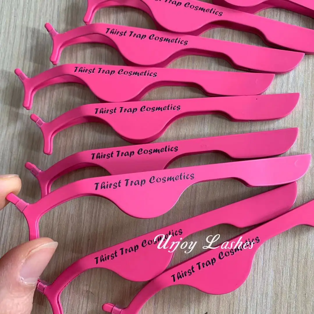 

Customized Logo Colorful Pink Rose Gold lash applicator tweezer private label eyelash tweezers bulk eye lash tweezers, Red, pink, yellow, orange, gold, rose gold etc.