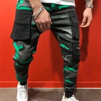 

Nerw fashion Streetwear slim fit jogger Camouflage and solid pants for men