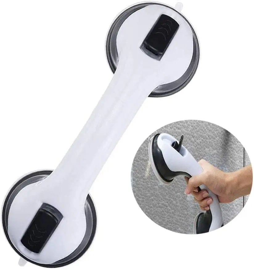 

Hot Sales Shower Grab Bar Suction Bathroom Safe Helping Handle with Suction Grip Bar Anti Slip Easy to Grasp