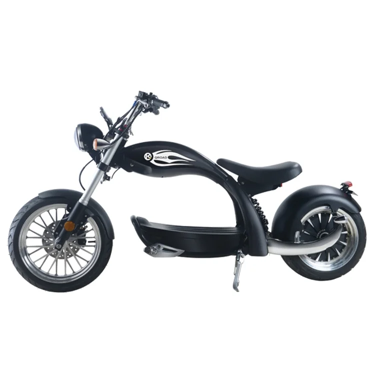 

Citycoco EEC COC Harleys Chopper Electric Scooter Europe Warehouse 2000W 3000W 20Ah Batterie for Sale, Black