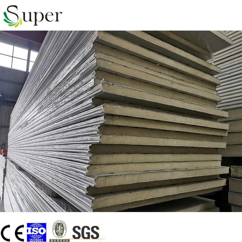 
Metal board material polystyrene/PU sandwich panel for walling 