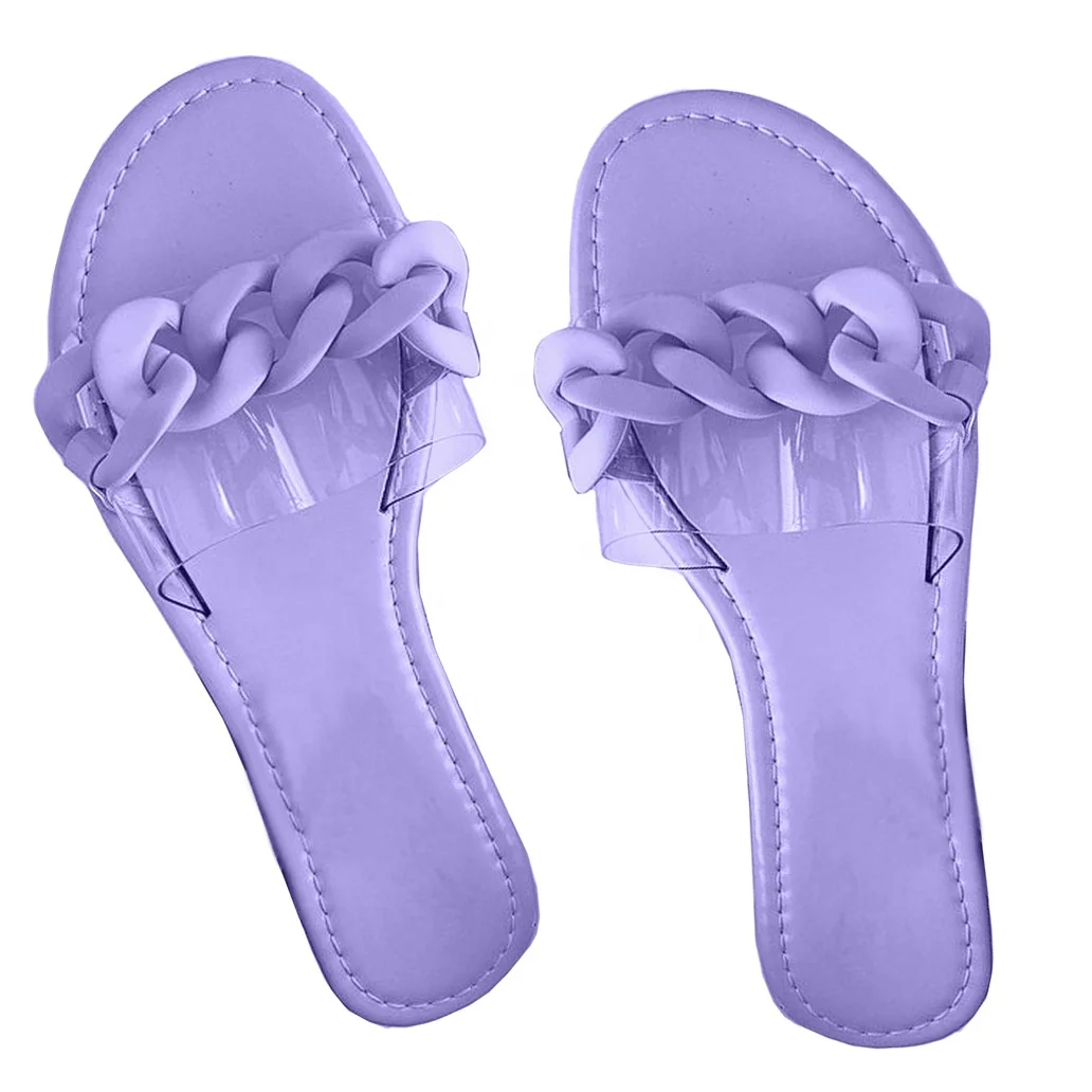 

KX-414 China wholesale 2021 summer solid ladies slippers causal women summer slippers