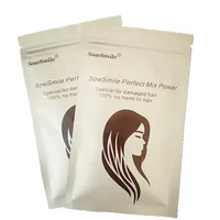 

Sowsmile 100% Keratin and collagen natural hair Scalp care vitamins treatment perfect mix powder BCCA for fill up