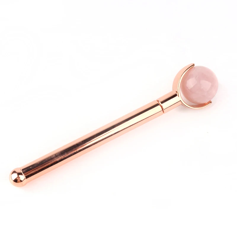 

Hot sale rose quartz facial roller beauty bar Facial Massager