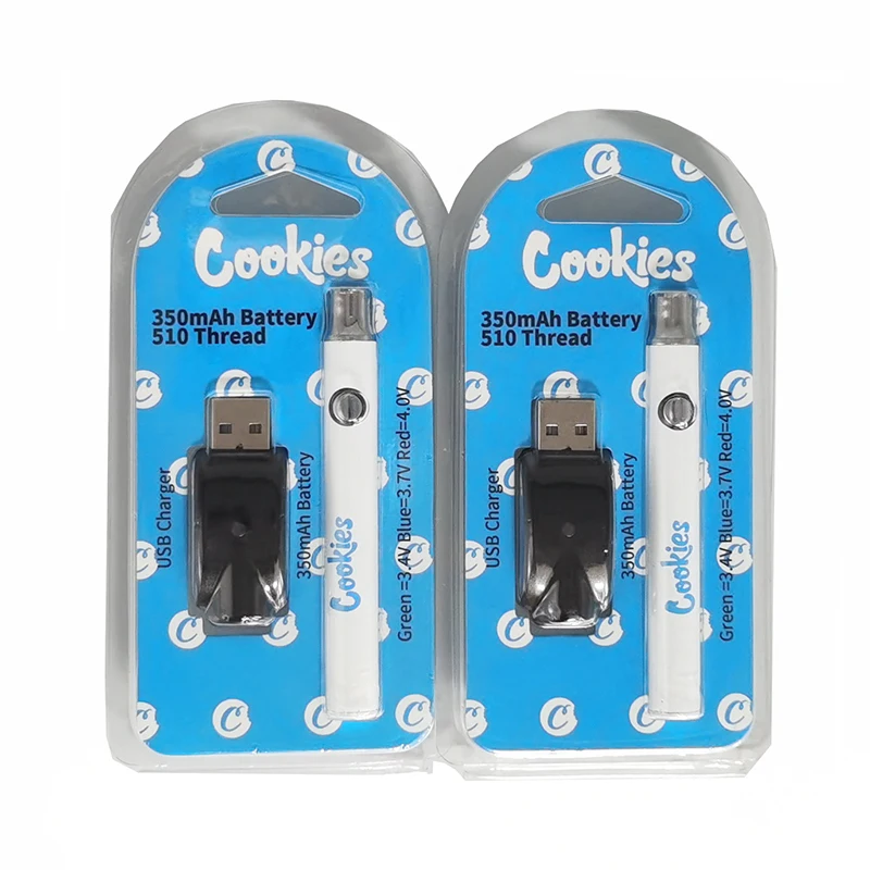

Blister Packaging 350mah 510 CBD Cookies Battery