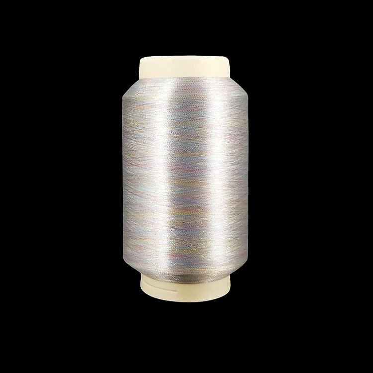 
Very fine colorful Polyester lurex yarn melange yarn Metallic Yarn 