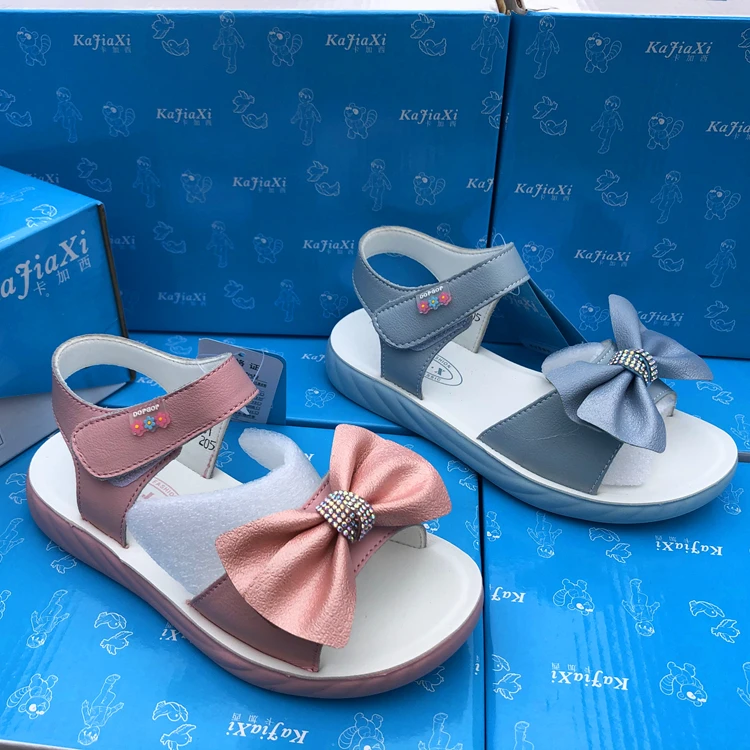 

Summer fashion style children's princess girl Toeless casual beach sandals