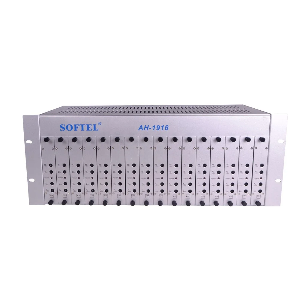 

SOFTEL catv headend 20 channels analog tv rf av modulator