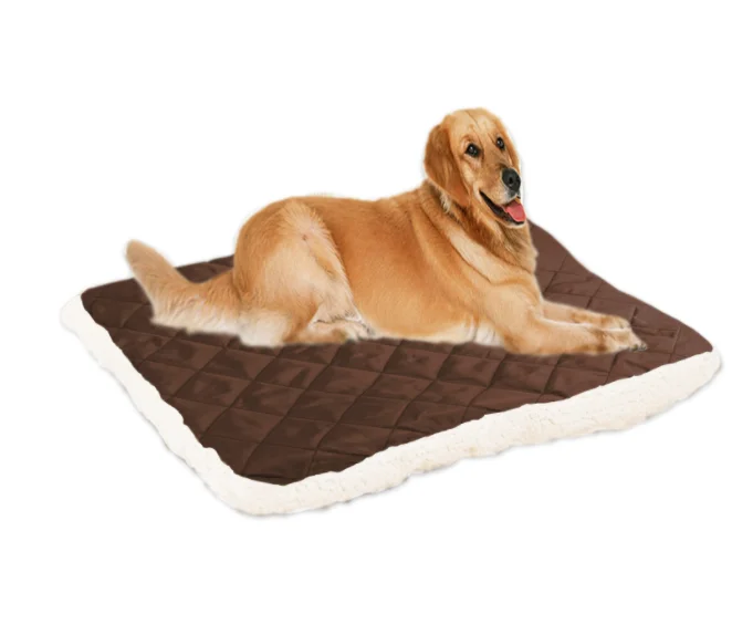 

basics Super Soft Dog & Cat Crate Bed All Season Machine Wash Dryer pet pad beds accessories designer bed, Picture