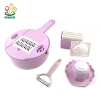 

Multi Slicer 11 Pcs Manual Kitchen Slices And Dices Vegetable Cutter Tools Food Hand Grater