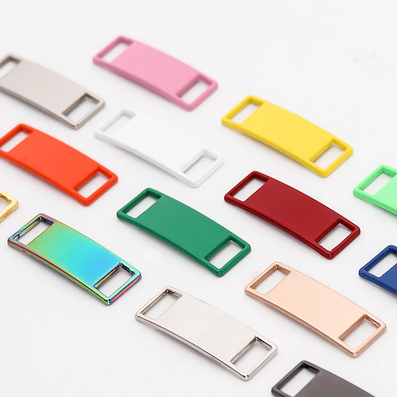 

Metal Af1 Shoe Laces Lock Sneaker Shoelace Tag Dubrae Charm Decorations Accessories Charm