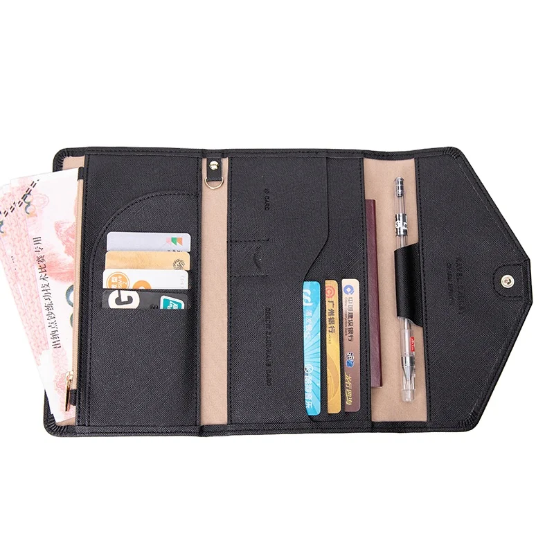 

Custom Long Money Cash Envelope Purse Wallet Phone Bag 2023 PU Leather for Girls Ladies Billeteras Storage Fashion Unisex RFID