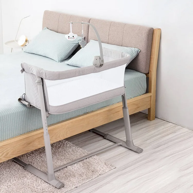 baby bassinet attaches to bed