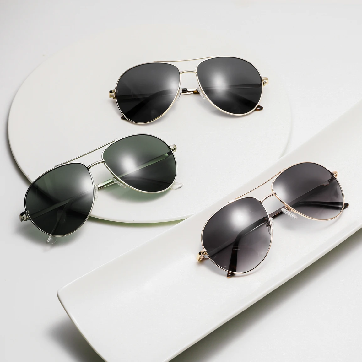 

EUGENIA 2020 New ArrivalsItalian Manufacturers Metal Sunglasses