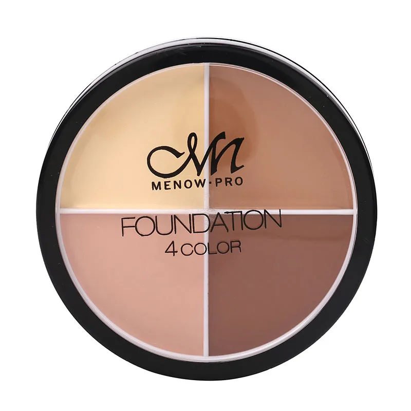 

4 Color Cream Foundation Full Coverage Concealer Makeup, 4 colors