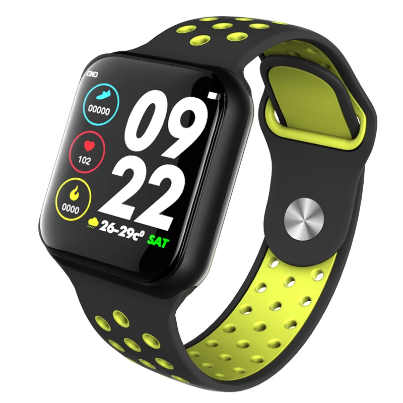 

F8 Heart Rate Monitor Calories Fitness Tracker Alarm Clock IP67 waterproof Ladies Men Smartwatch