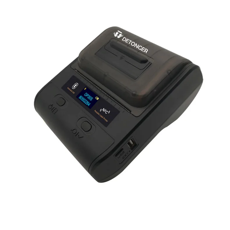 

DETONGER DP30S 20-80mm Wireless BT Thermal Label Maker Barcode QR Code Label Printer