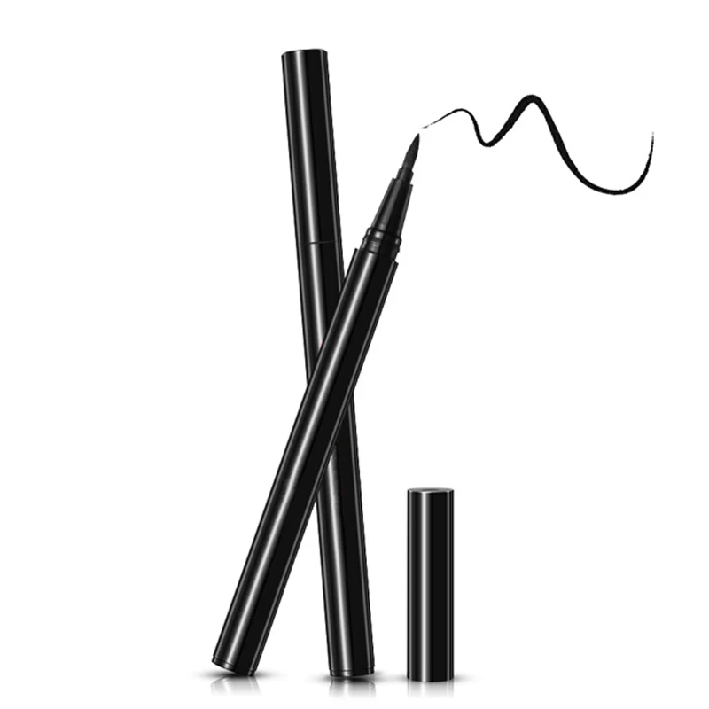 

2021 New design waterproof self adhesive eyeliner 3d mink eyelashes private label mink lashes magic eyeliner glue pen, 4 colors