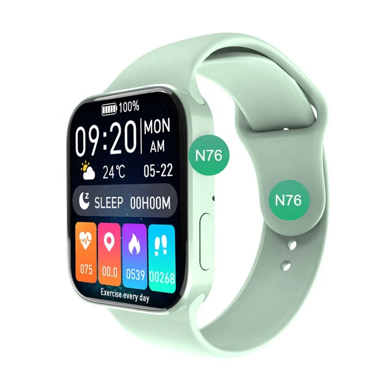 

2021 New Cell Mobile Phone wearfit iwo serie 7 smartwatch n76 smart watch n76