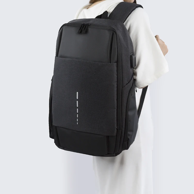 

15 Years Experience Wholesale New Arrival Customized Logo Men Leather Bags Laptop Backpack With USB