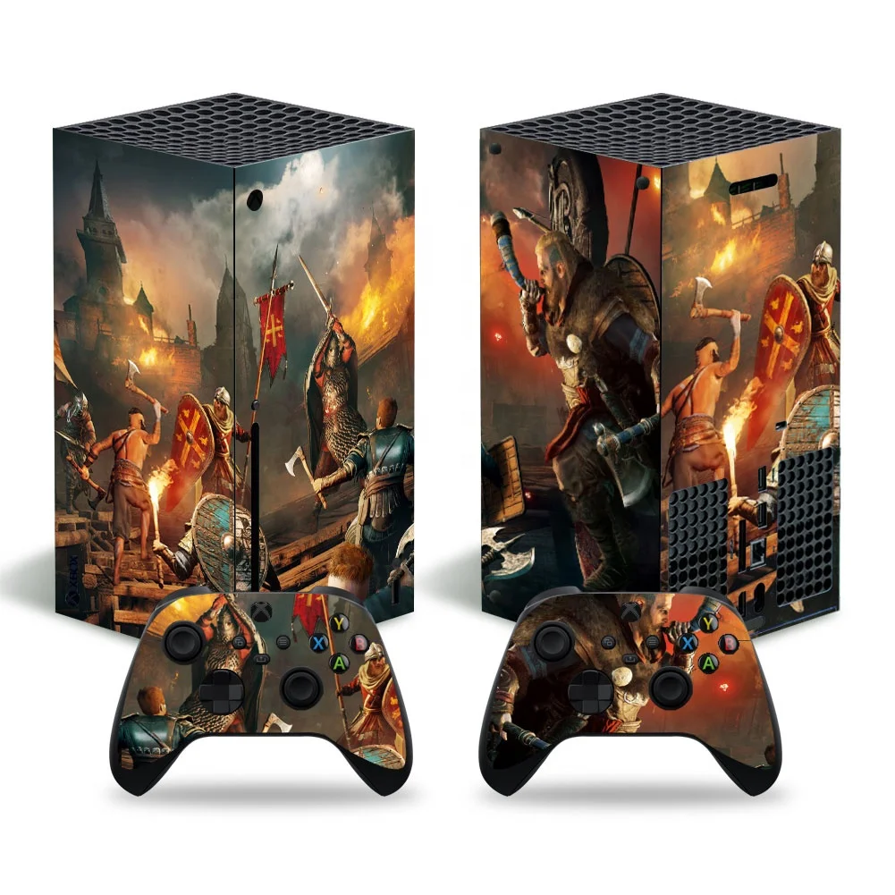 

New Film Skin Sticker Decal Cover for Xbox Series X Console and 2 Controllers Xbox Series X Skin Sticker Vinyl