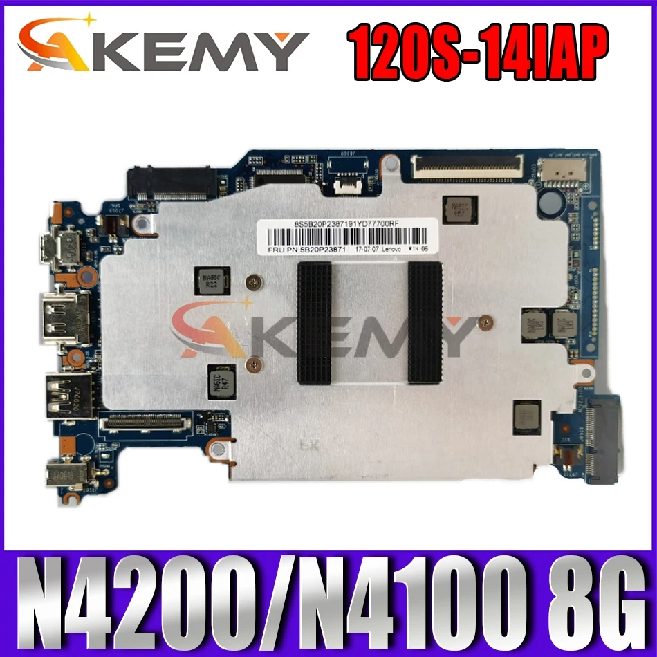 

100% New For 120S-14IAP S130-14IGM notebook motherboard With M2 socket CPU N4200/N4100 8G RAM 100% test work