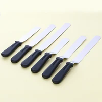 

Stainless Steel Butter Spatula Cake Cream Knife Fondant Smoother Cake Decorating Tools Baking Pastry Kitchen Tool 6/8/10 Inches