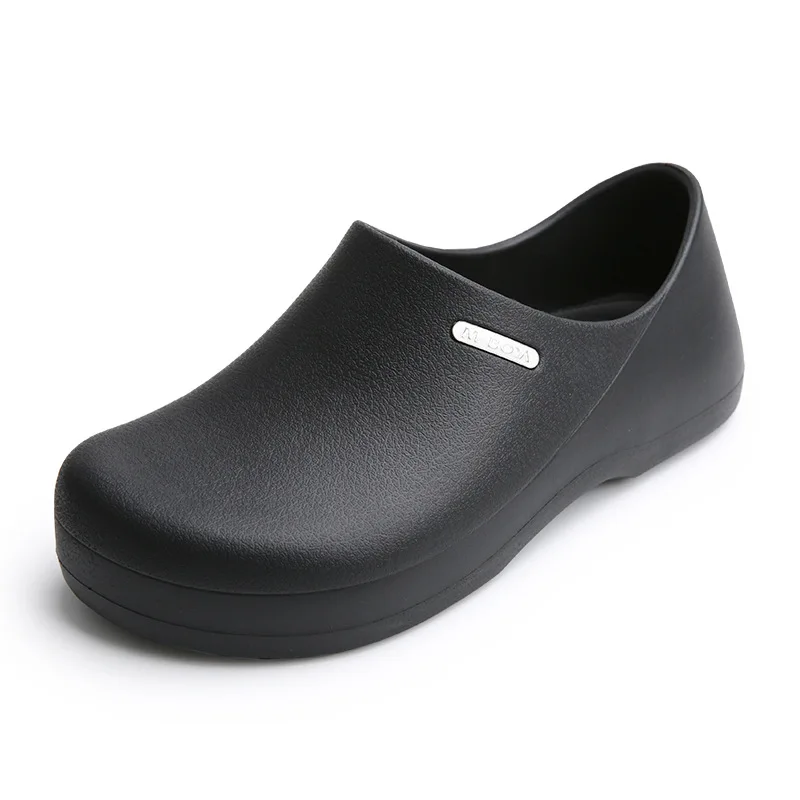 

Boya Hotel Kitchen Clogs Non-slip Chef Shoes Casual Flat Work Shoes Breathable Resistant Kitchen Cook Working Shoes
