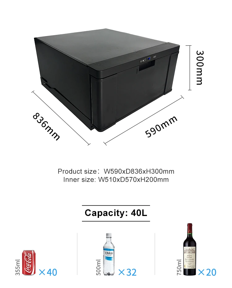 Compressor Drawer Fridge 12v 24v Auto Other Refrigeration Accessories Home Cold Drink Refrigerator Mini Refrigerador Car Fridges Buy Portable Mini Freezer 12v Used Camp Dc Compressor Fridge For Car Small Freezers