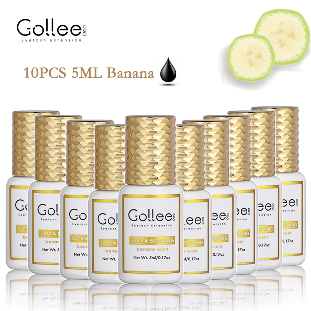 

Gollee OEM Korea Black Wholesale Manufacturer Professional Premium Latex Free Private Label Mink Eyelash Glue