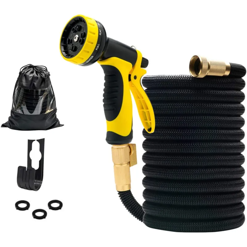 

Newest Double Color Magic Water Hose 100 ft Expandable Garden Hose Set