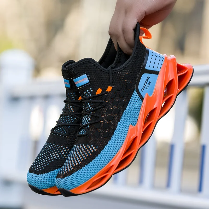 

2022 new foreign trade men's sports shoes, light and breathable fashion casual shoes, injection men's shoes, Customized color