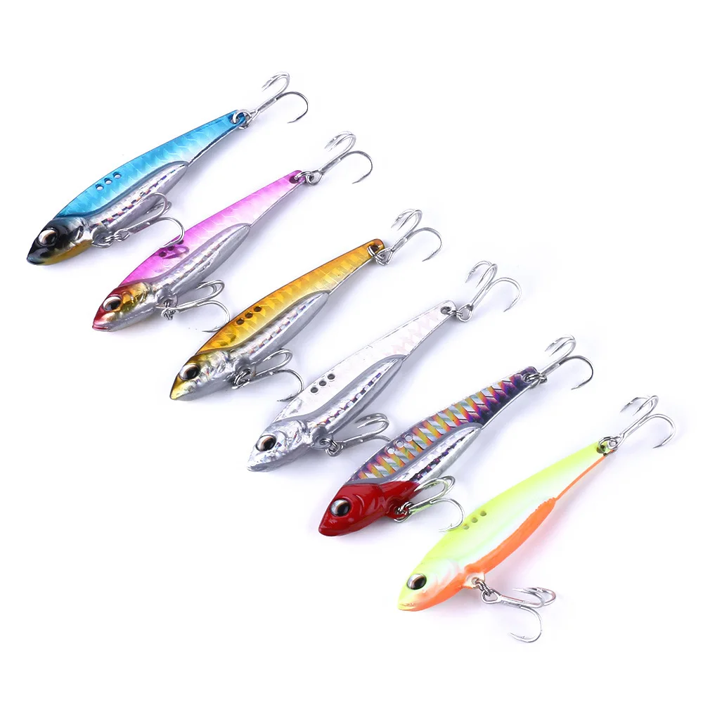 

Top Right 7g 13g 16g 20g V2027 Swimming Baits Artifical Lure Metal Vib Sinking Bait Fishing lures