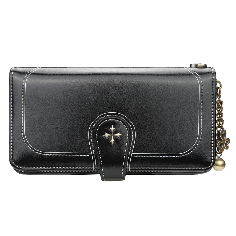 

New arrival fashion long wallet high quality wallets wallets leather woman ladies
