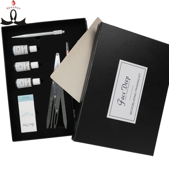 

10 Sets Low MOQ Students Permanent Makeup Kit Tattoo Microblading Starters Kit OEM Service Available