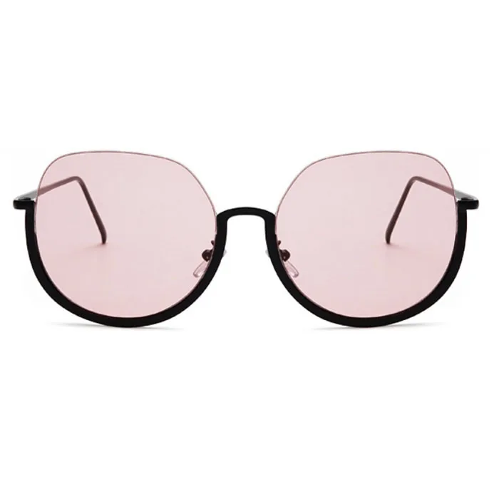 

2020 new arrivals Half frame Shades Sun glasses wholesale UV400 CE Fashion sunglass men women oversized sunglasses