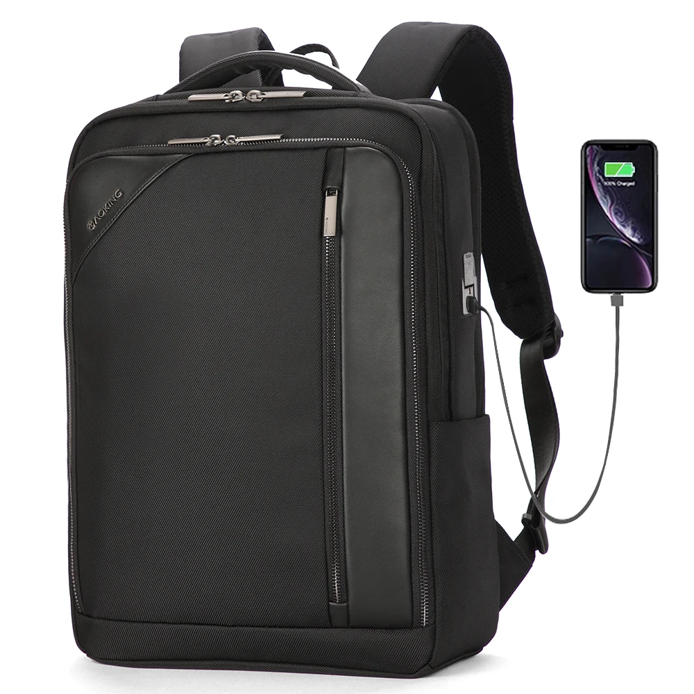 

custom logo 17 inch laptop notebook backpack 2020 laptop backpack USB Charging computer bag backpack charger mochilas